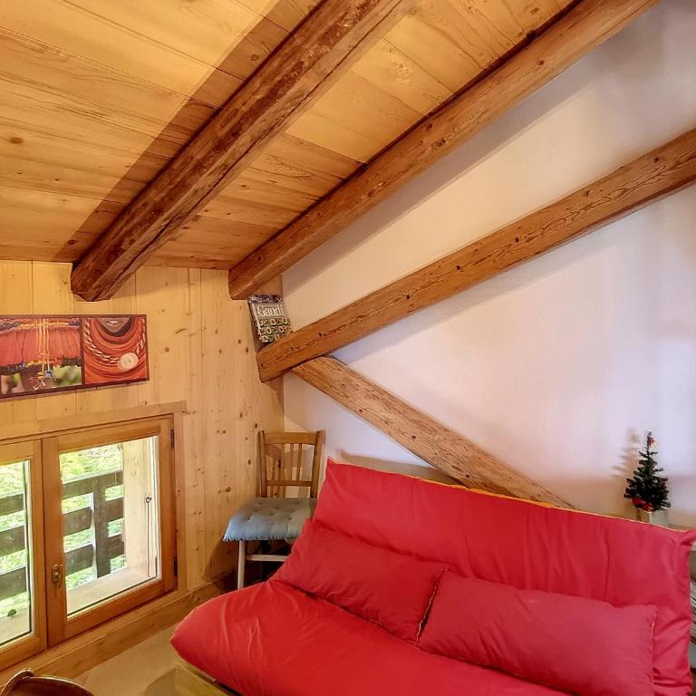 Bel Appartement à Cordon avec Vue Mont Blanc, Terrasse et Parking - Appartement 2 Chambres - 6