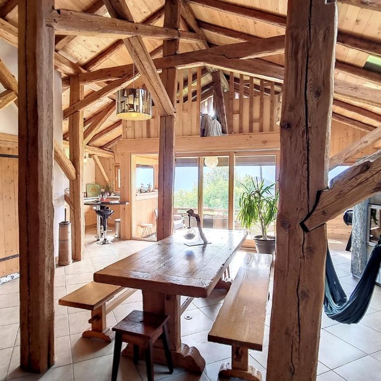 Bel Appartement à Cordon avec Vue Mont Blanc, Terrasse et Parking - Appartement 2 Chambres - 8