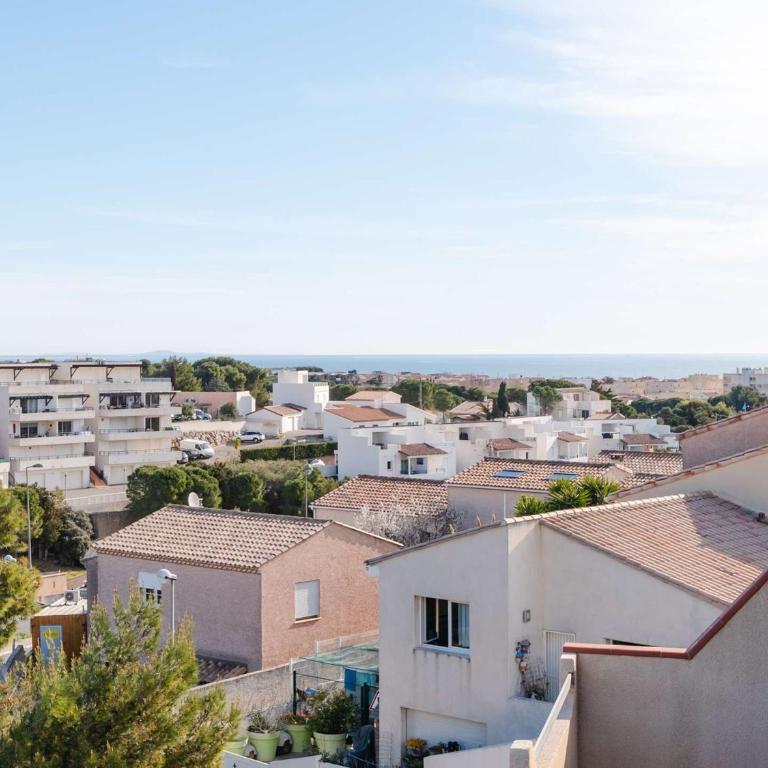Charmant pavillon avec solarium, piscine et parking à Narbonne-Plage - FR-1-409-222 - Villa - 17