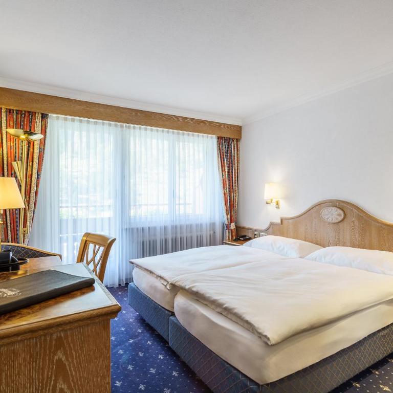 Hotel Alpenroyal - Standard Doppelzimmer mit Balkon oder Terrasse im Erdgeschoss - 9
