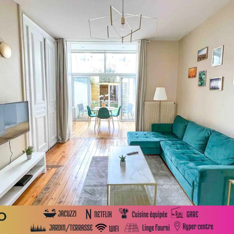 SPA - 4 Pers - NETFLIX - Gare - Parking - Apartment - Ground Floor - 1