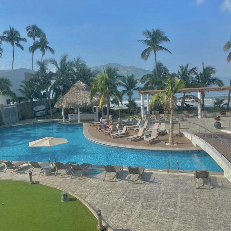 Camino al Mar Apartment with Amazing View of the Ocean, Beach and Swimming Pool, 2 Rooms - Two-Bedroom Apartment - 32