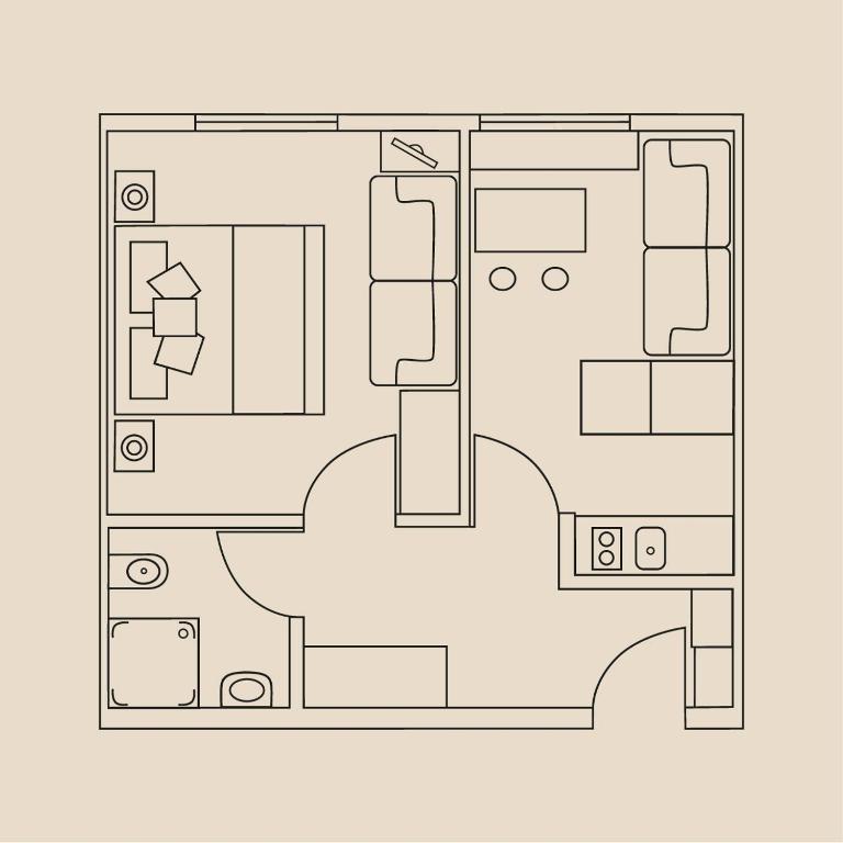 Sonnwendhof - Apartment mit 1 Schlafzimmer - 1