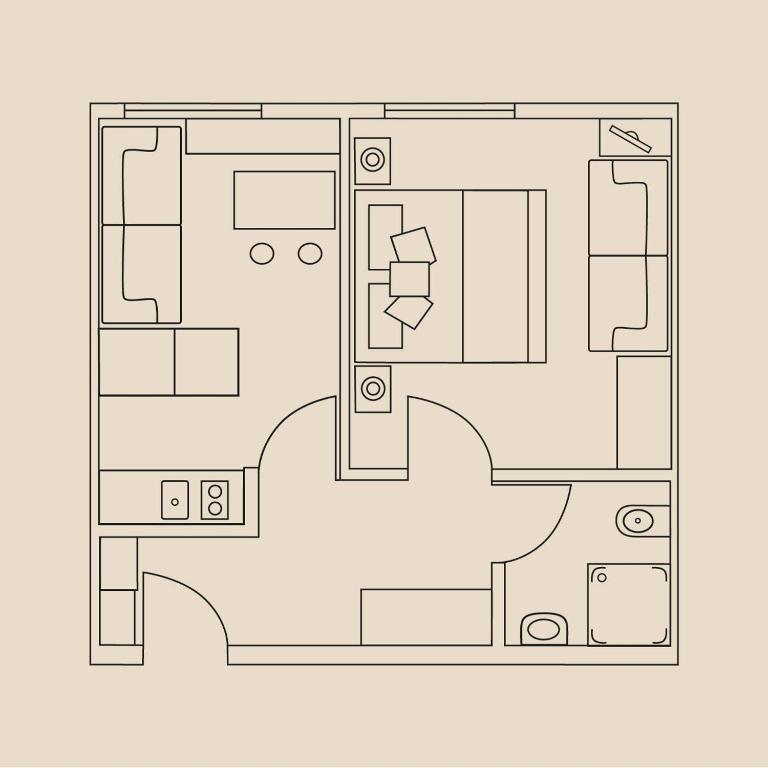 Sonnwendhof - Apartment mit 1 Schlafzimmer - 1