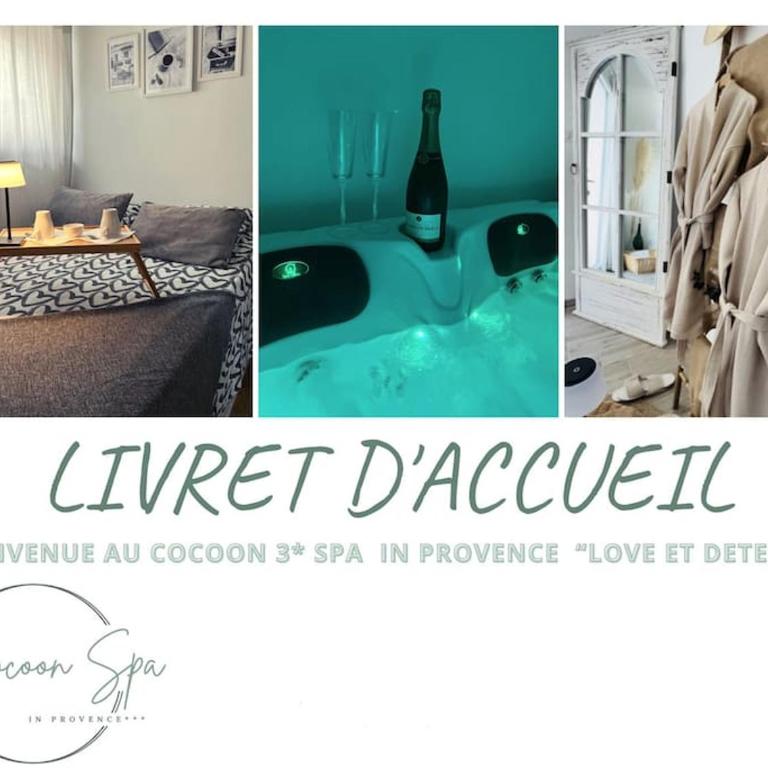 Cocon Classé 3 Etoiles - Love et Détente - SPA - Villa 1 Chambre - 56