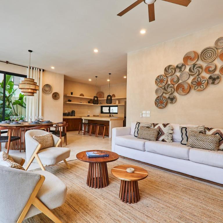 Villa Sorella in Aldea Zama 24Hrs Security, 5min to the beach - Villa - 25