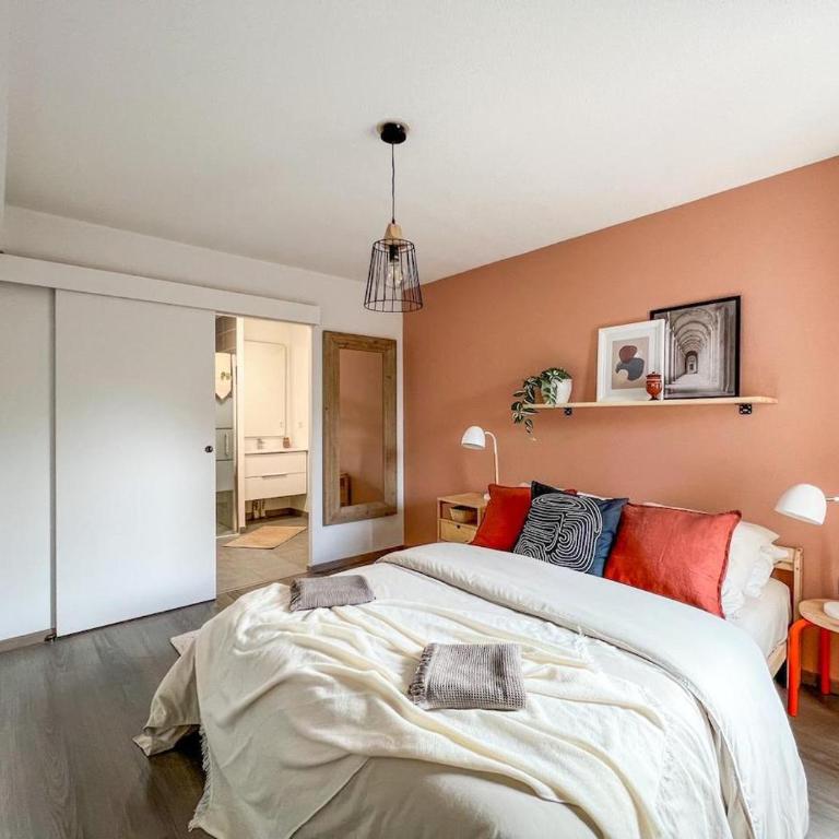 Confortable T2 pour 4 voyageurs, parking privé et terrasse - Appartamento con Balcone - 21
