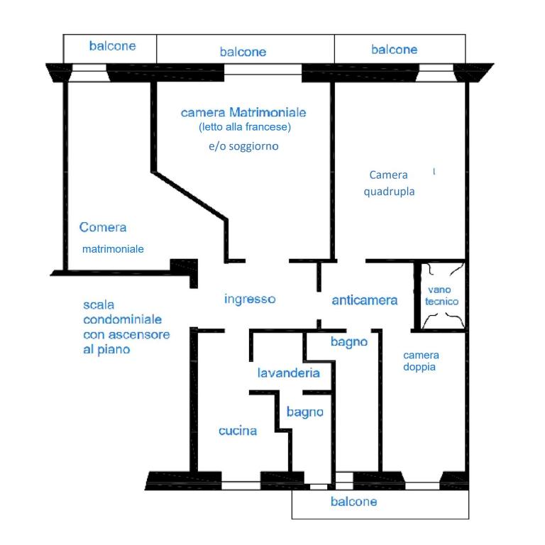 Large and cosy apartment in the centre of Cagliari - Apartment - 9