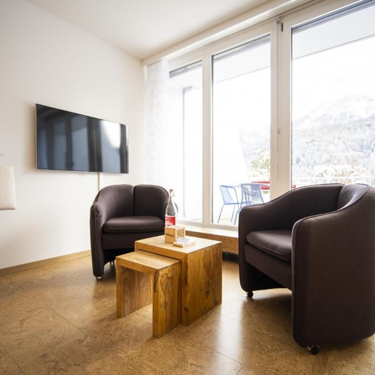Chasa Tulai F83 - Apartment mit 1 Schlafzimmer - 6