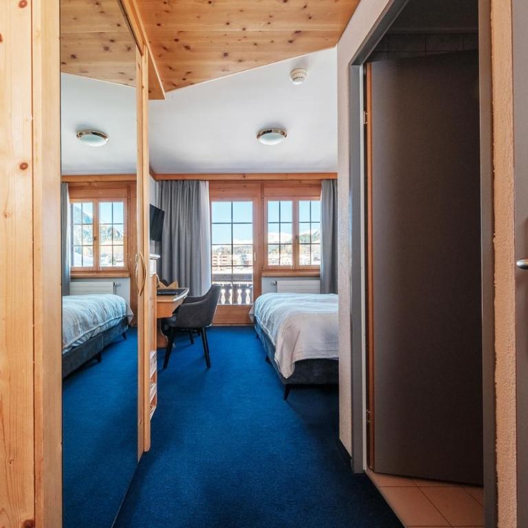 Hotel Bünda Davos - Comfort Doppelzimmer mit Balkon - 2