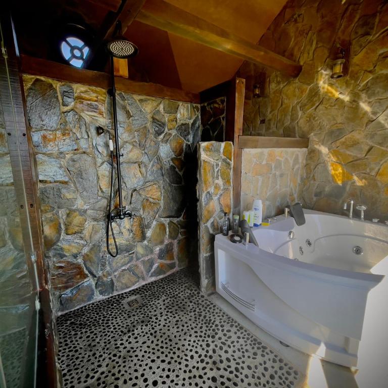 Loft in Patagonia Chiloe Island, Duhatao - Pumillahue - Habitación Doble Deluxe con vistas al mar - 7
