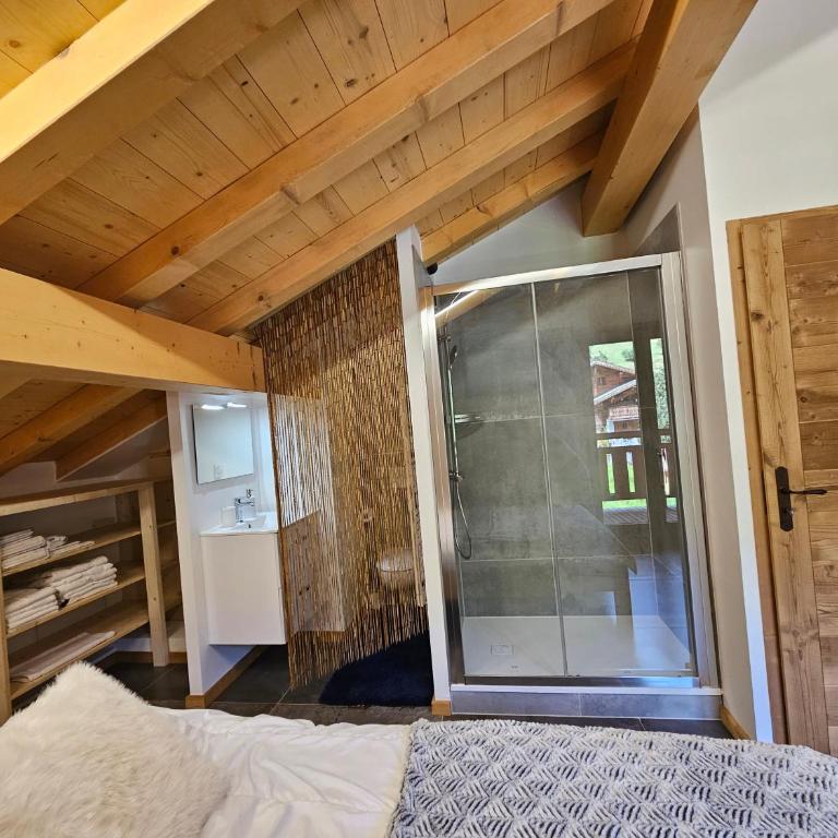 Demi-Chalet Vadel La Panthiaz 15 Pers 5 chambres - Chalet - 35