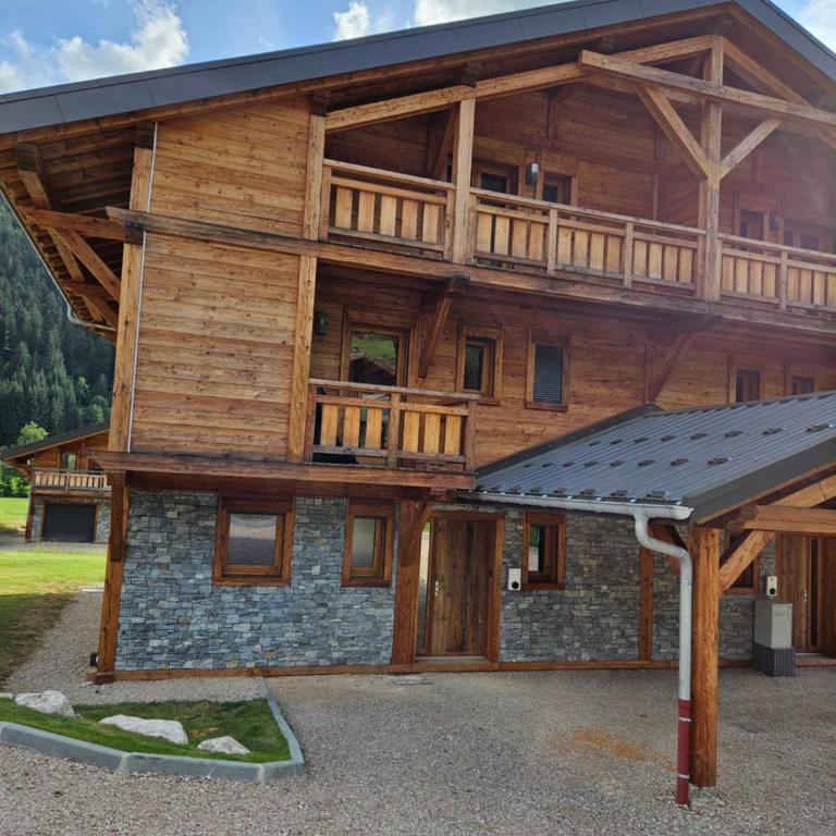 Demi-Chalet Vadel La Panthiaz 15 Pers 5 chambres - Chalet - 63