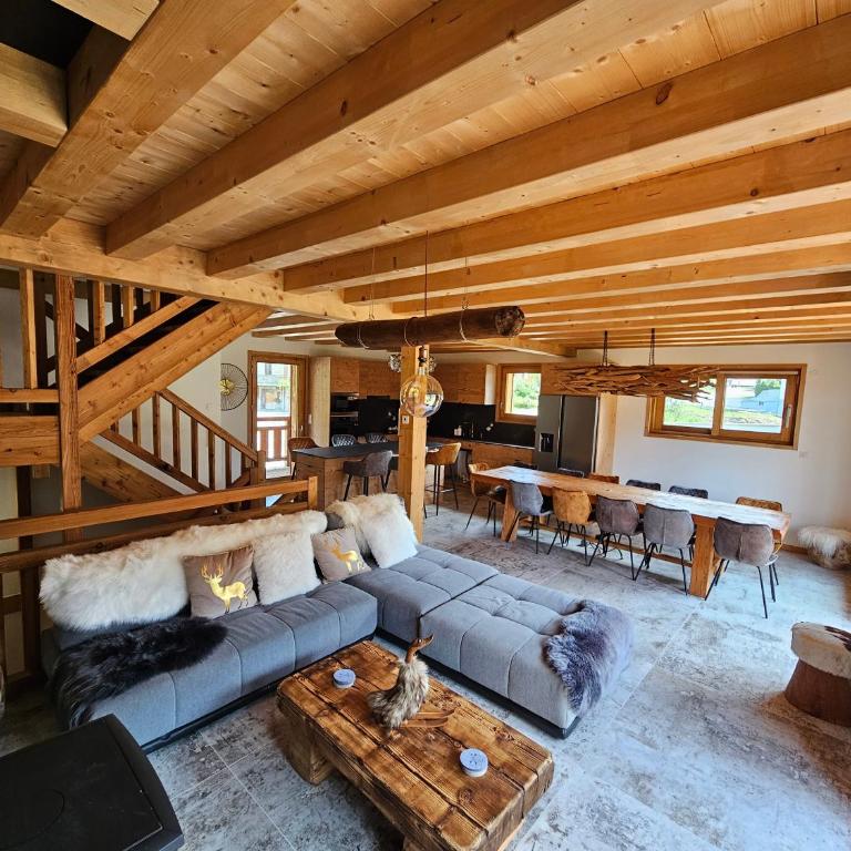 Demi-Chalet Vadel La Panthiaz 15 Pers 5 chambres - Chalet - 4