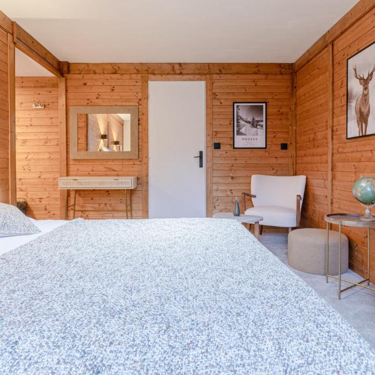 Le Chalet d'Antoine - Centre de Megève - Suite Familiale avec Balcon - 1
