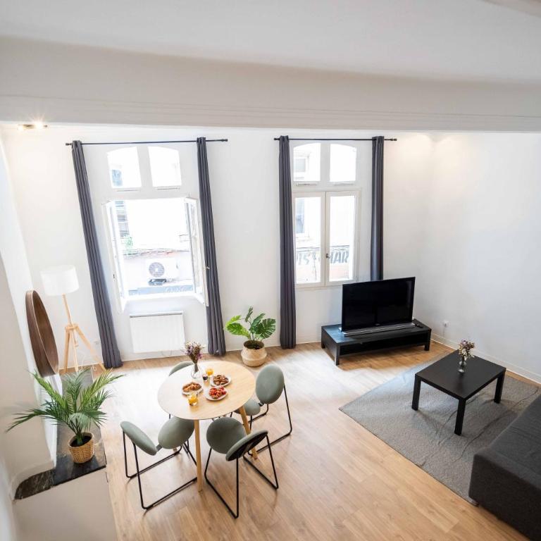 Studio Mezzanine Aumône Vieille - Appartement 1 Chambre - 14