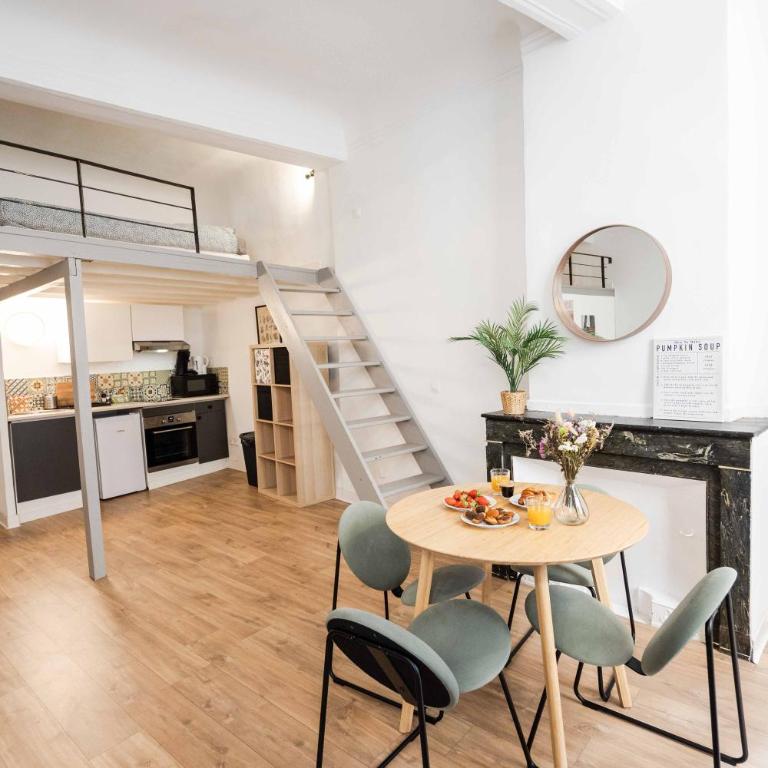 Studio Mezzanine Aumône Vieille - Appartement 1 Chambre - 29