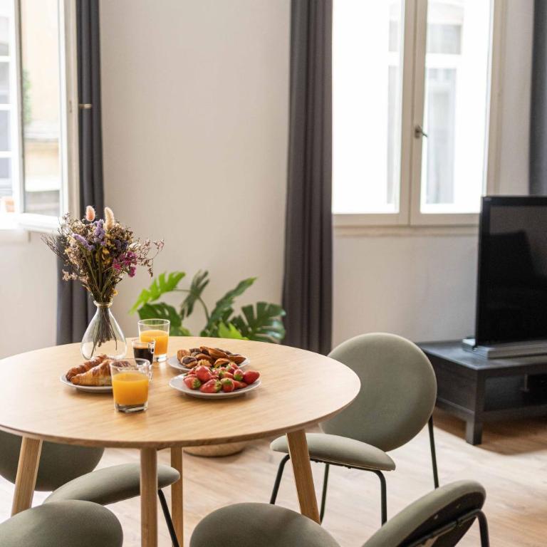 Studio Mezzanine Aumône Vieille - Appartement 1 Chambre - 33