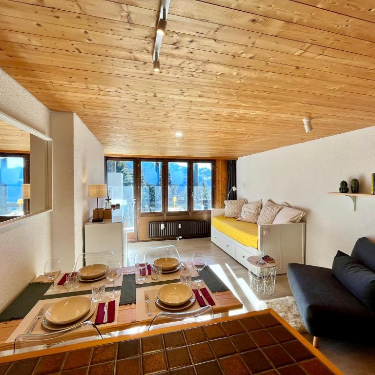 THE ALPINE STUDIO by the ski slopes & lake Frience 3pax - Apartment mit Blick auf die Berge - 4