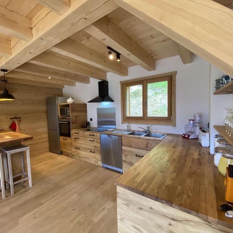 Chalet réçent pour 15 pers. avec wifi et parking à Arêches-Beaufort - Chalet de 3 dormitorios - 4