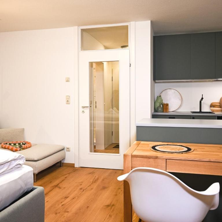 GM-Stays - Studio am Dürnbach - Modern, ruhig & zentral am Schliersee mit Parkplatz - BRIGHT Collection - Appartement 1 Chambre - 13