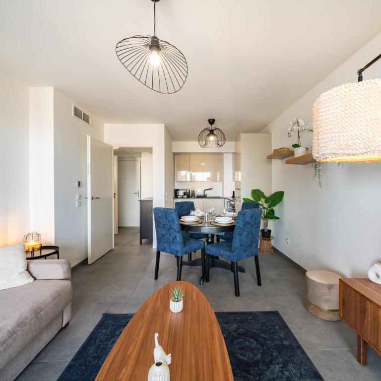 5mn Monaco - Terrasse - Vue mer - Parking - BD - Appartamento con 1 Camera da Letto - 28