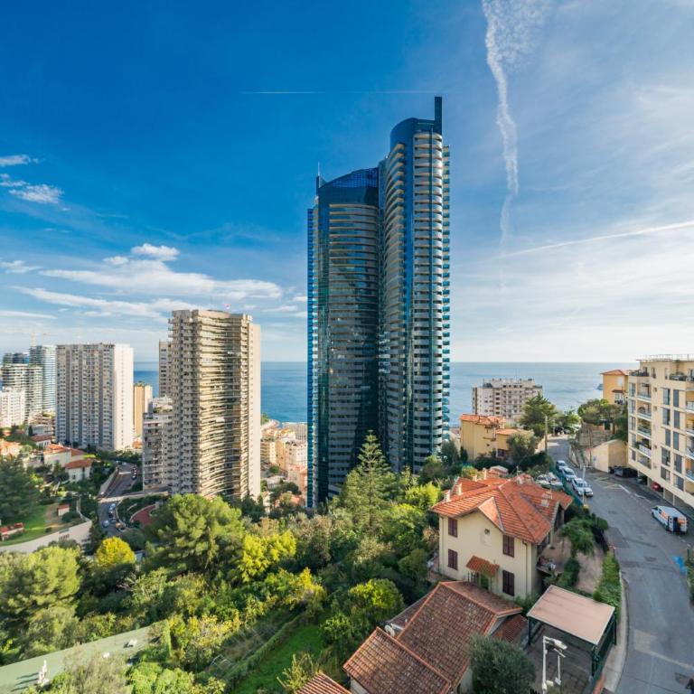 5mn Monaco - Terrasse - Vue mer - Parking - BD - Appartamento con 1 Camera da Letto - 2
