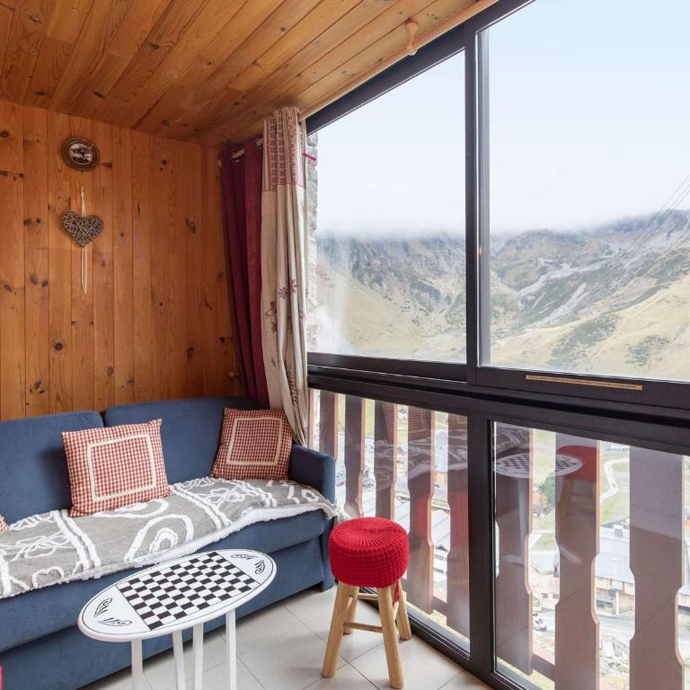 Agréable Studio pour 5 avec balcon exposé sud à La Mongie - Appartement 1 Chambre - 10