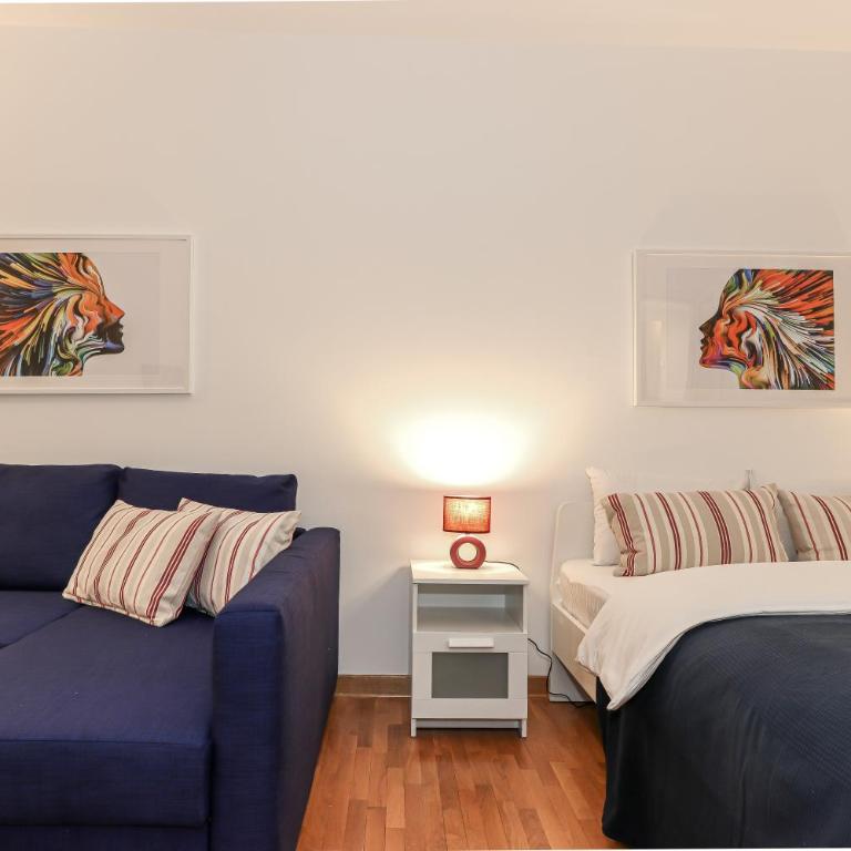 Fortuna - cozy studio to relax Novi Beograd, parking 5 eur per day - Studio Apartman s Balkonom - 1