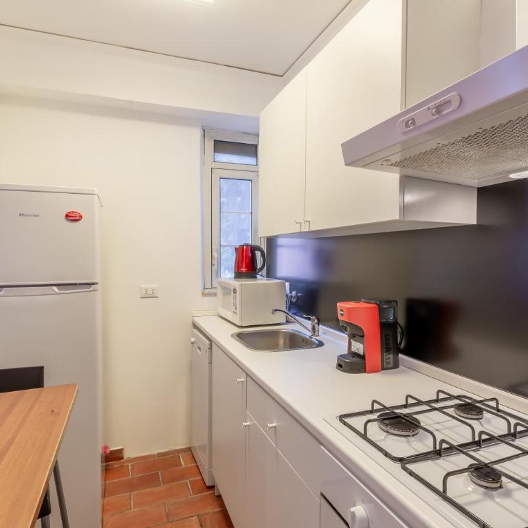 Milvio Bridge - Olympic Stadium, Farnesina, A-C - Appartement 1 Chambre - 10