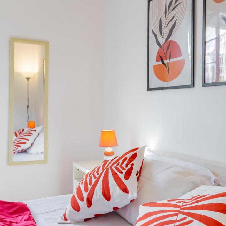 Milvio Bridge - Olympic Stadium, Farnesina, A-C - Appartement 1 Chambre - 4