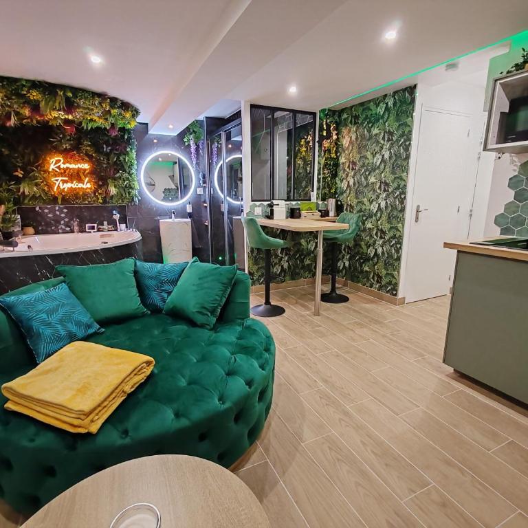 Le Quai Amiénois - Romance Tropicale - SPA Romantique - Deluxe Apartment - 22