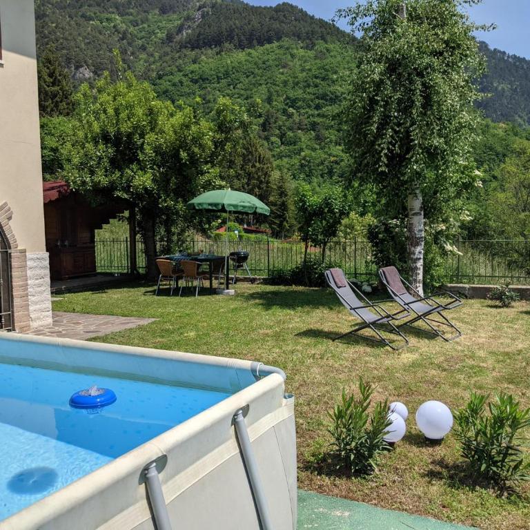 Ferienhaus mit Seeblick und Garten, Pool in ruhiger Lage von Tignale am Gardasee - Casa Vacanze con 3 Camere da Letto - 14