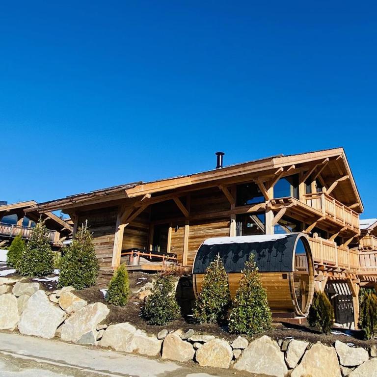 Chalet Aguila - Jacuzzi et sauna panoramique - vue spectaculaire - Chalet Supérieur - 45