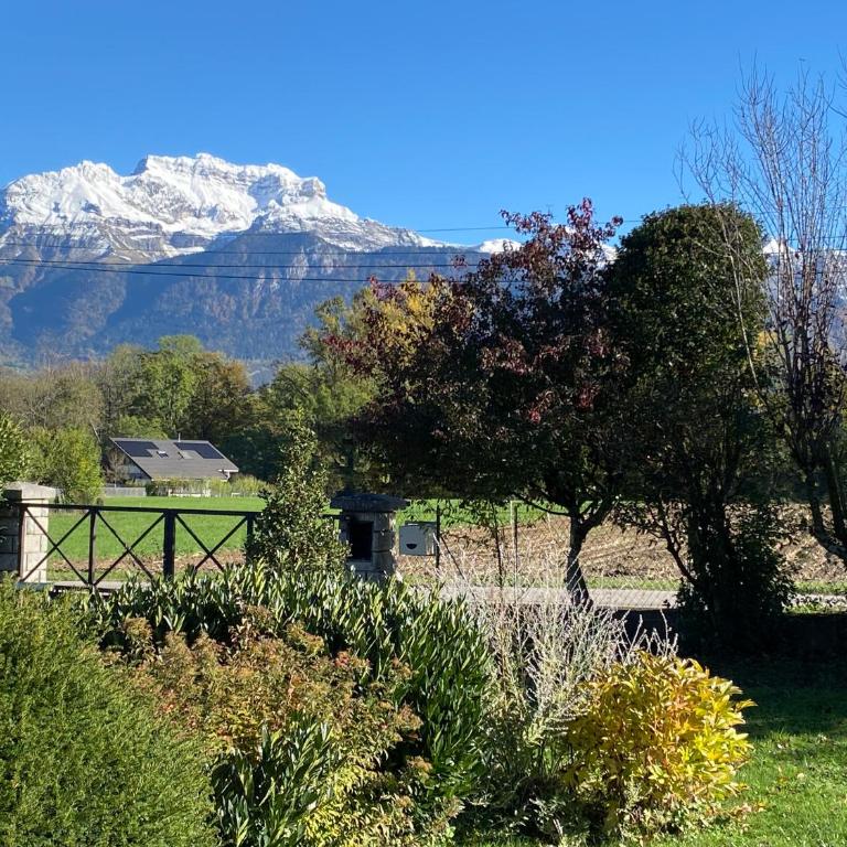 Chambre de la Tournette - Double Room with Mountain View - 5