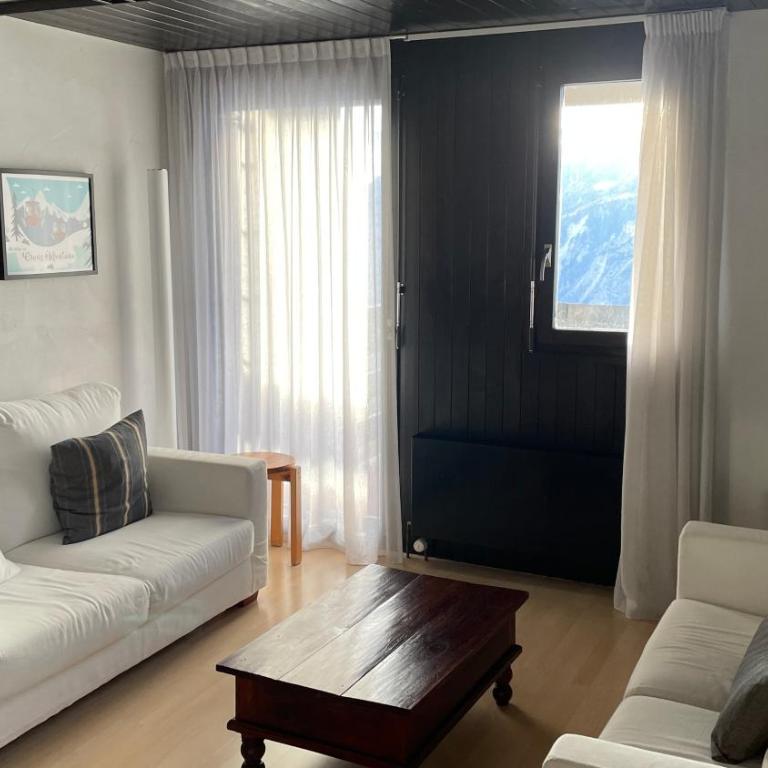 Bel appartement de 2 chambres avec magnifique vue à Crans-Montana - Appartement avec Vue sur la Montagne - 5