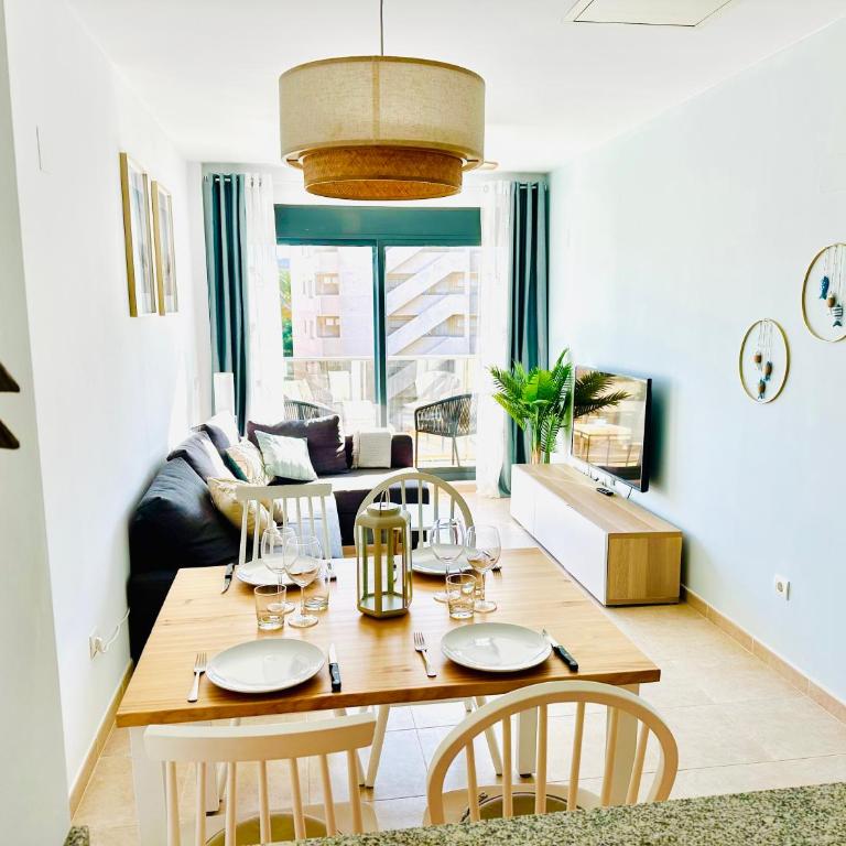 Apartamento con Piscina y Jardín Fantástico Cala Sirenas - Nuevo - Apartamento de 2 dormitorios - 3
