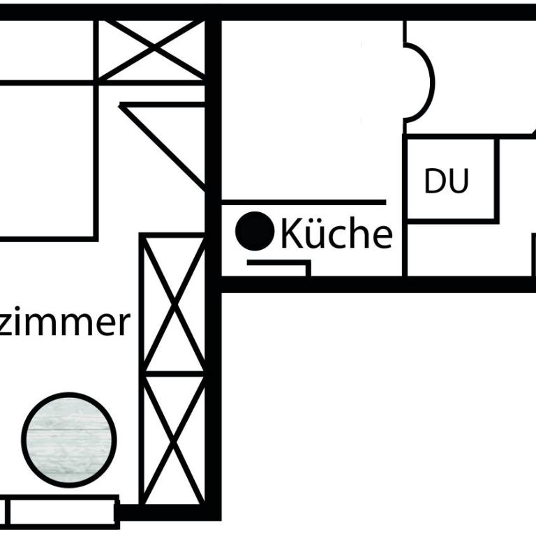 Apart Christopher - Studio mit Balkon - 1