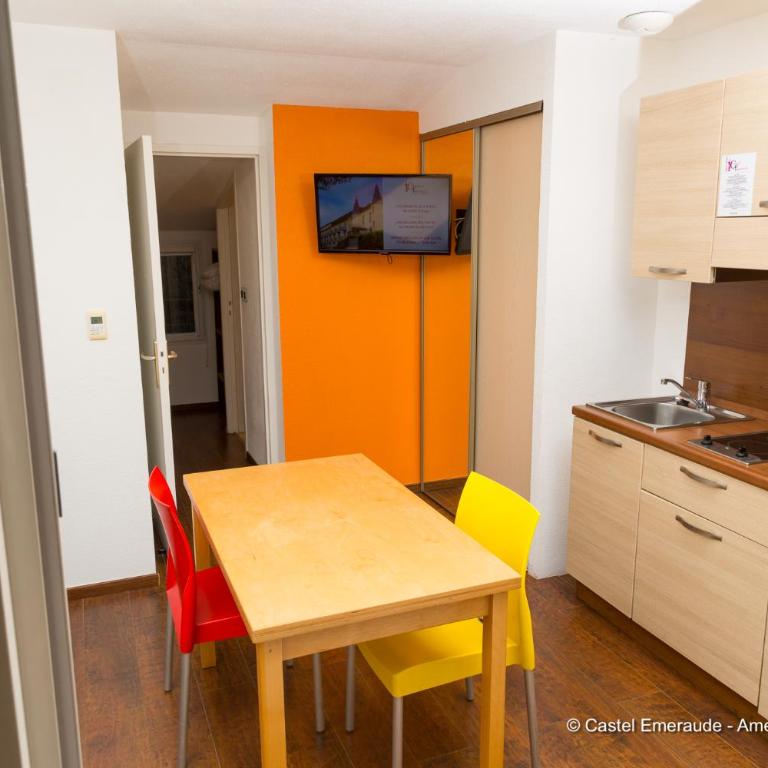 Appart'Hotel-Restaurant Castel Emeraude - Studio avec Terrasse - 5