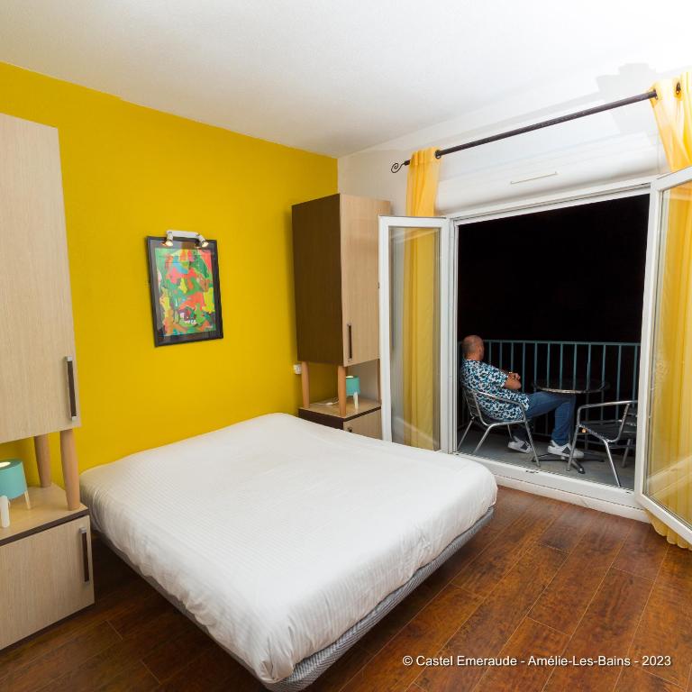 Appart'Hotel-Restaurant Castel Emeraude - Studio Double Supérieur - Vue sur Rivière - 7