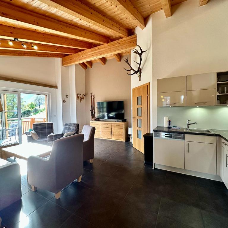 Chalet Maiskogel Kaprun - Penthouse-Apartment mit Balkon und Gletscherblick - 22