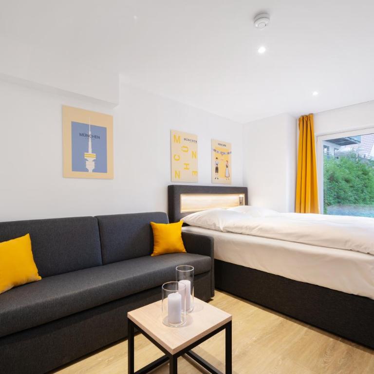Homaris Apartments München Laim - Appartamento con 2 Camere da Letto - 2
