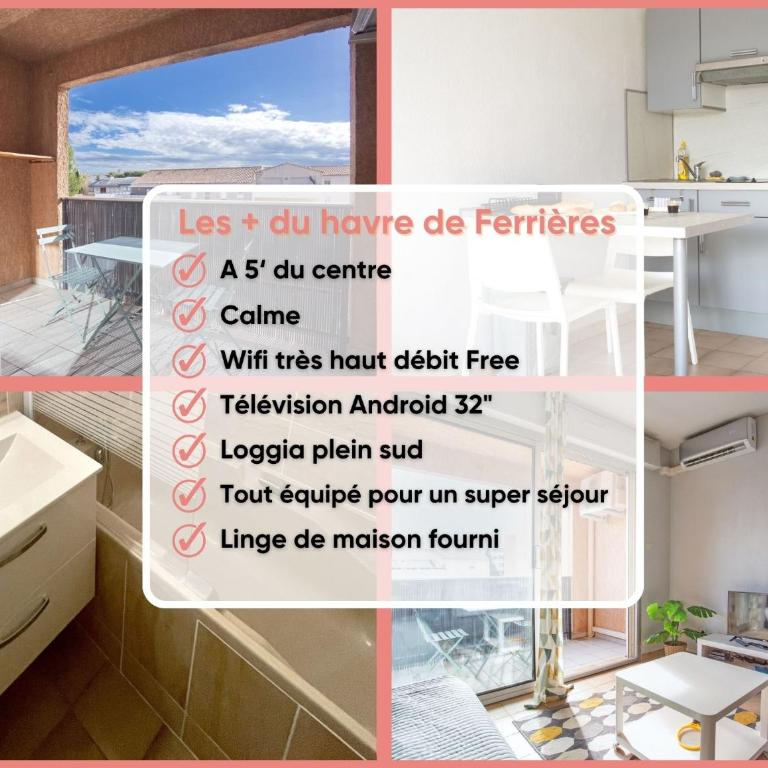 Le Havre de Ferrieres - free Parking - WiFi - Cuisine - Estudio con terraza - 2