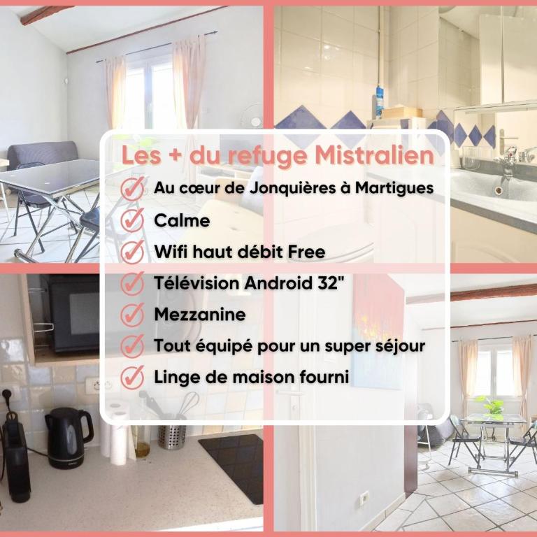 Le Refuge Mistralien - free Parking - WiFi - Cuisine - Apartamento de 1 dormitorio - 2