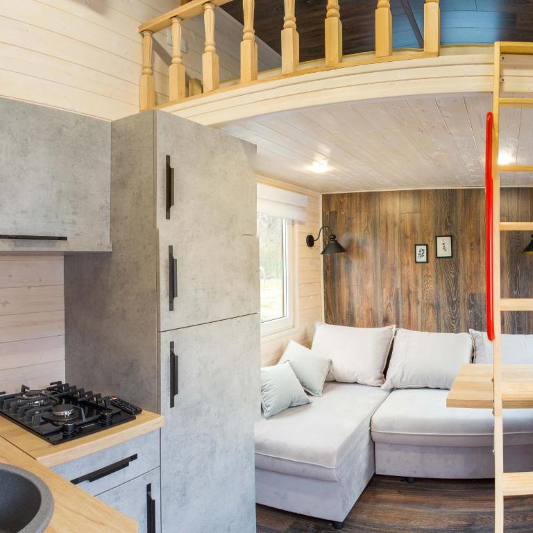 Tiny House mit Sauna im Allgäu - Apartment mit 1 Schlafzimmer - 8