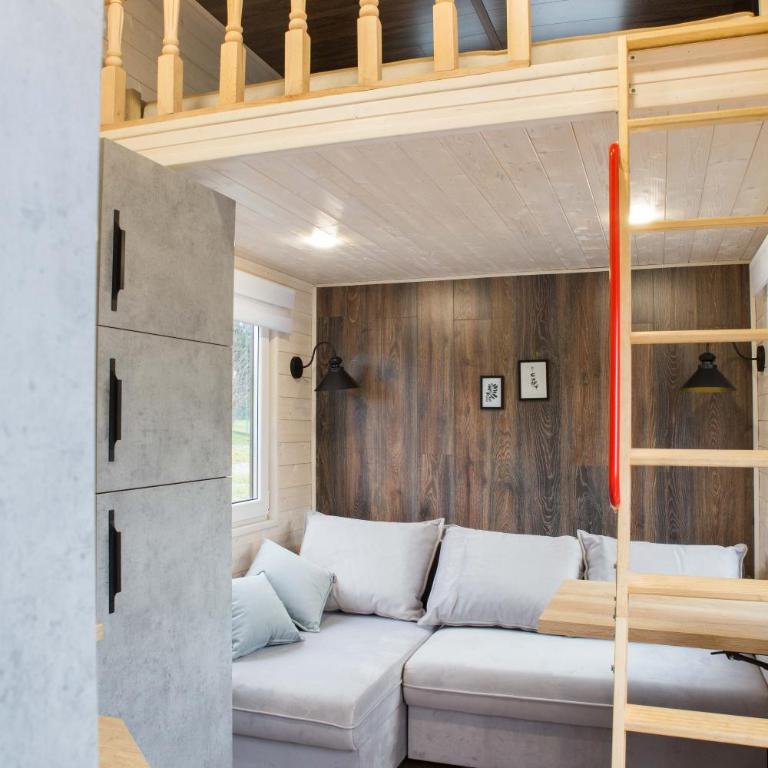 Tiny House mit Sauna im Allgäu - Apartment mit 1 Schlafzimmer - 11