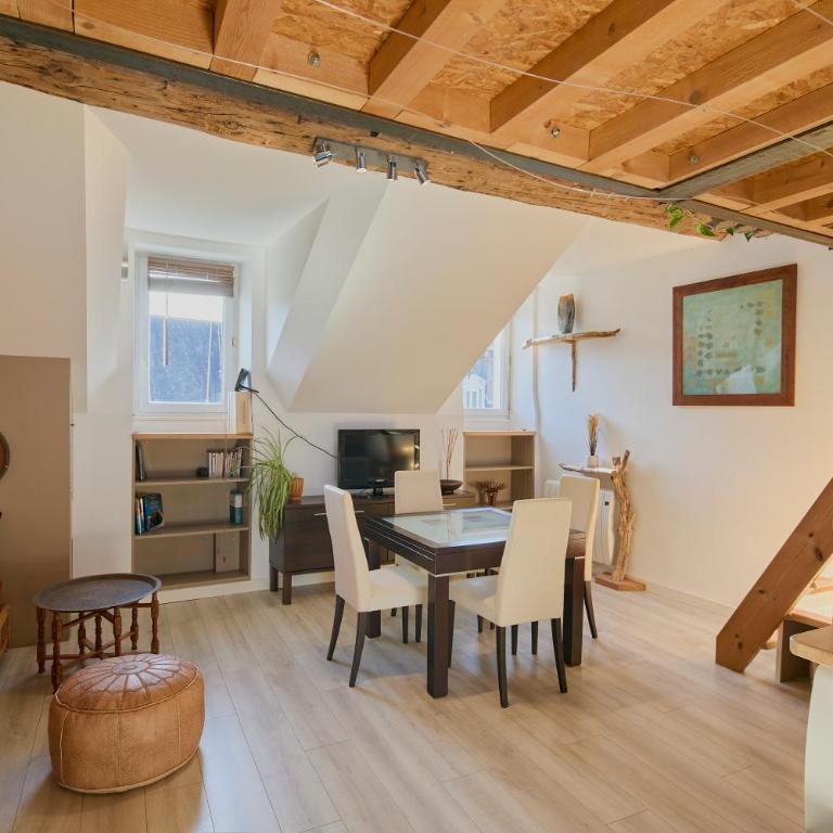 Bel appartement, mezzanine, calme, 2 coins bureaux - Home'ponopono - Apartment mit 1 Schlafzimmer - 11