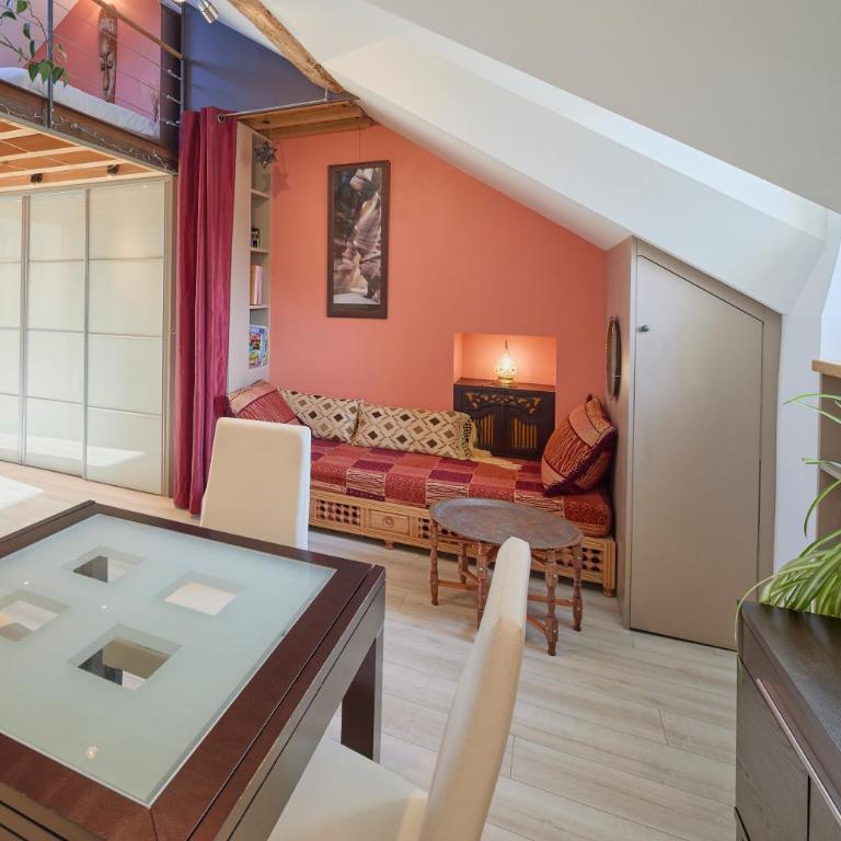 Bel appartement, mezzanine, calme, 2 coins bureaux - Home'ponopono - Apartment mit 1 Schlafzimmer - 9