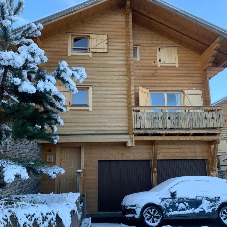 La joue du loup Bord des pistes - Chalet en bois de charme pour 10 personnes - Chalet - 3