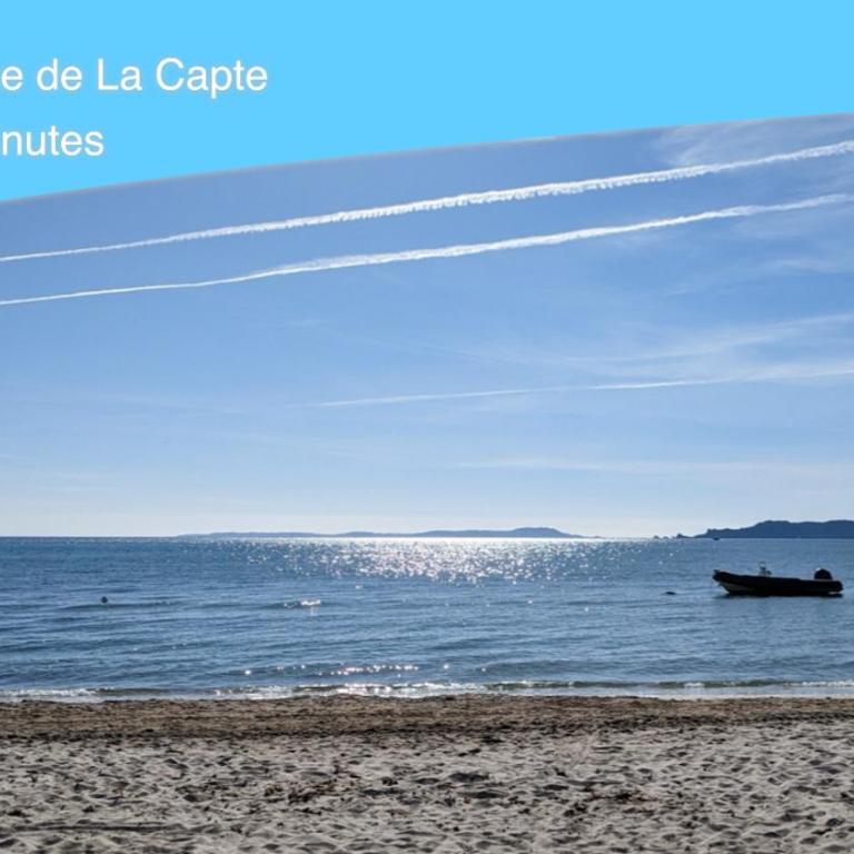 L'Instant Mer - Bord de Mer - Studio avec grand jardin à La Capte - Apartment - Erdgeschoss - 8